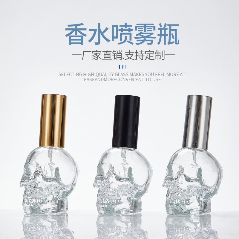 Perfume Fragrance World Aromatix X Xandal 100Ml Unisex - ขวดสเปรย์แก้วรูปหัวกะโหลกขนาด 30/50/100 มล. ขวดน้ำหอมแบบพกพาหรูหรา แบบเติมได้ เหมาะสำหรับการเดินทาง