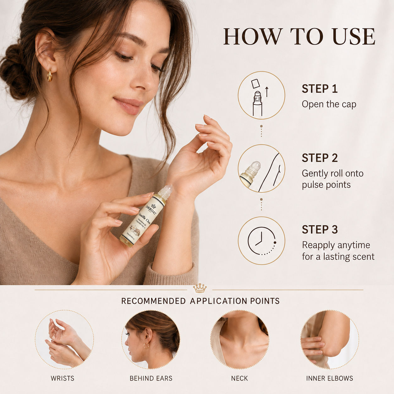 น้ำหอมโรลออนกลิ่นวานิลลา ช็อกโ - Perfume Fragrance Oil บทวิจารณ์และราคา