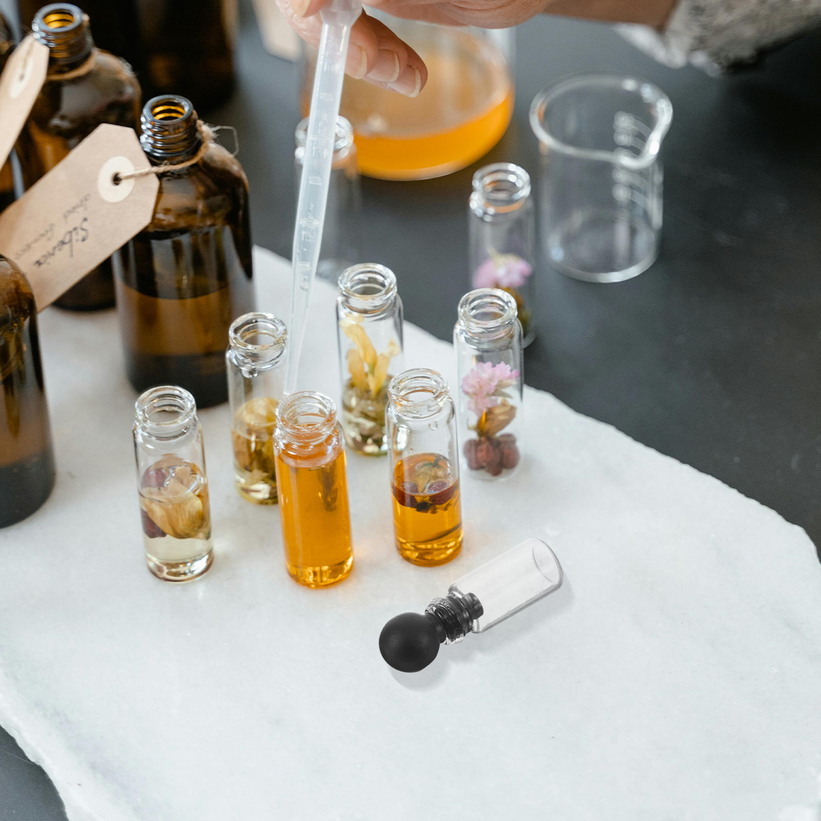 150 ชิ้น ขวดแก้วขนาดเล็กสำหรับ - Perfume Fragrance Oil บทวิจารณ์และราคา
