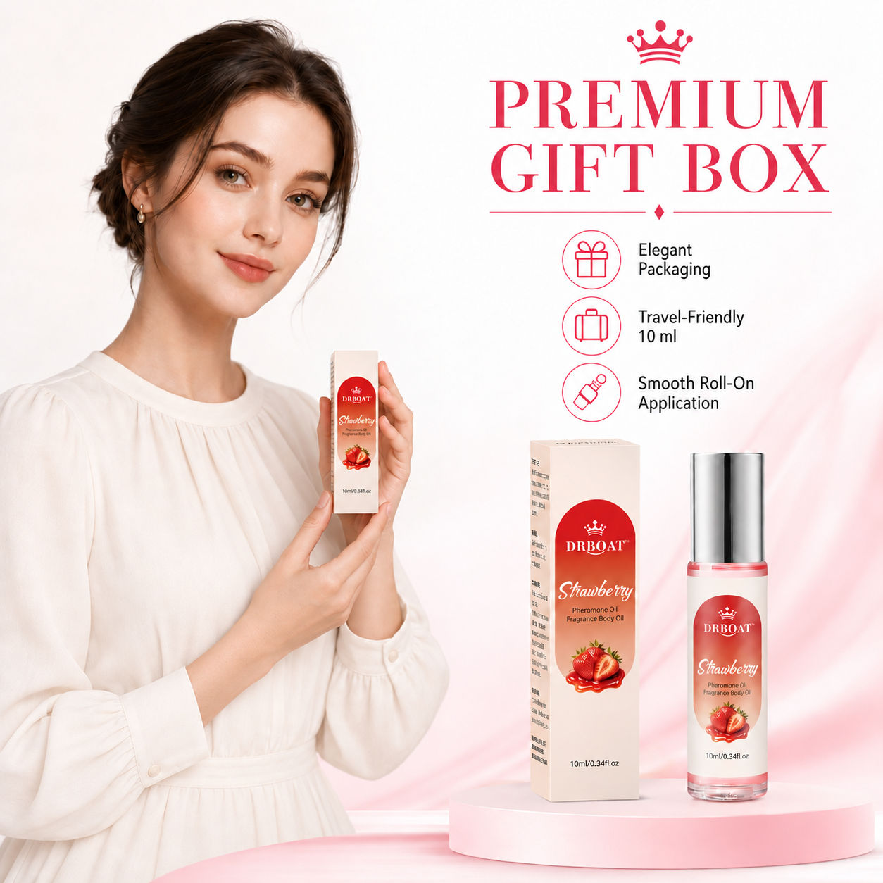 น้ำหอมโรลออนกลิ่นสตรอว์เบอร์รี - Perfume Fragrance Oil บทวิจารณ์และราคา
