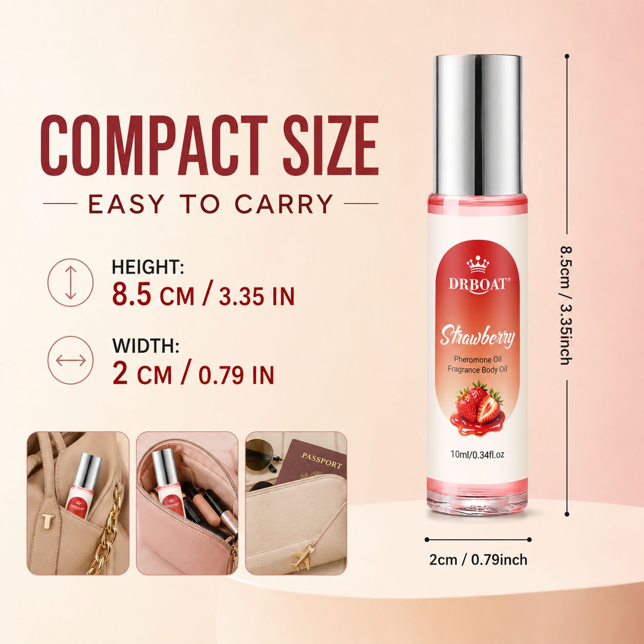 น้ำหอมโรลออนกลิ่นสตรอว์เบอร์รี - Perfume Fragrance Oil บทวิจารณ์และราคา